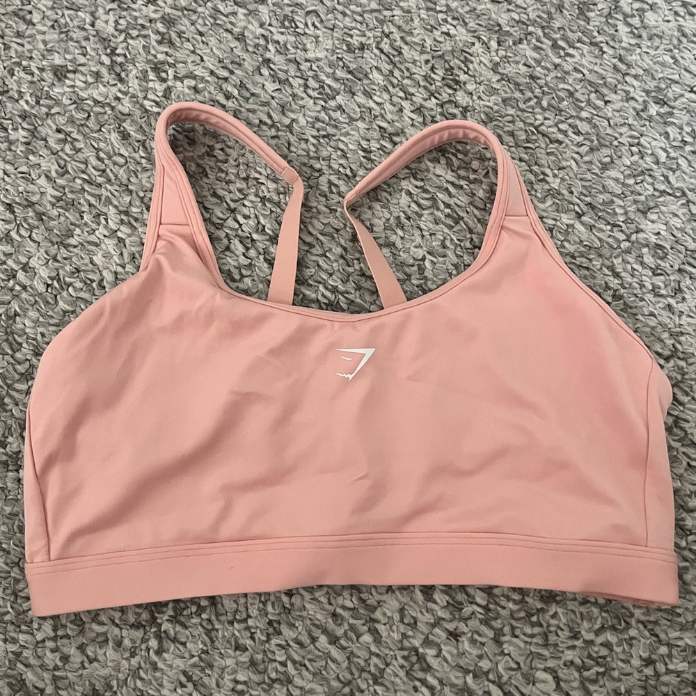 Gymshark pink sports bra